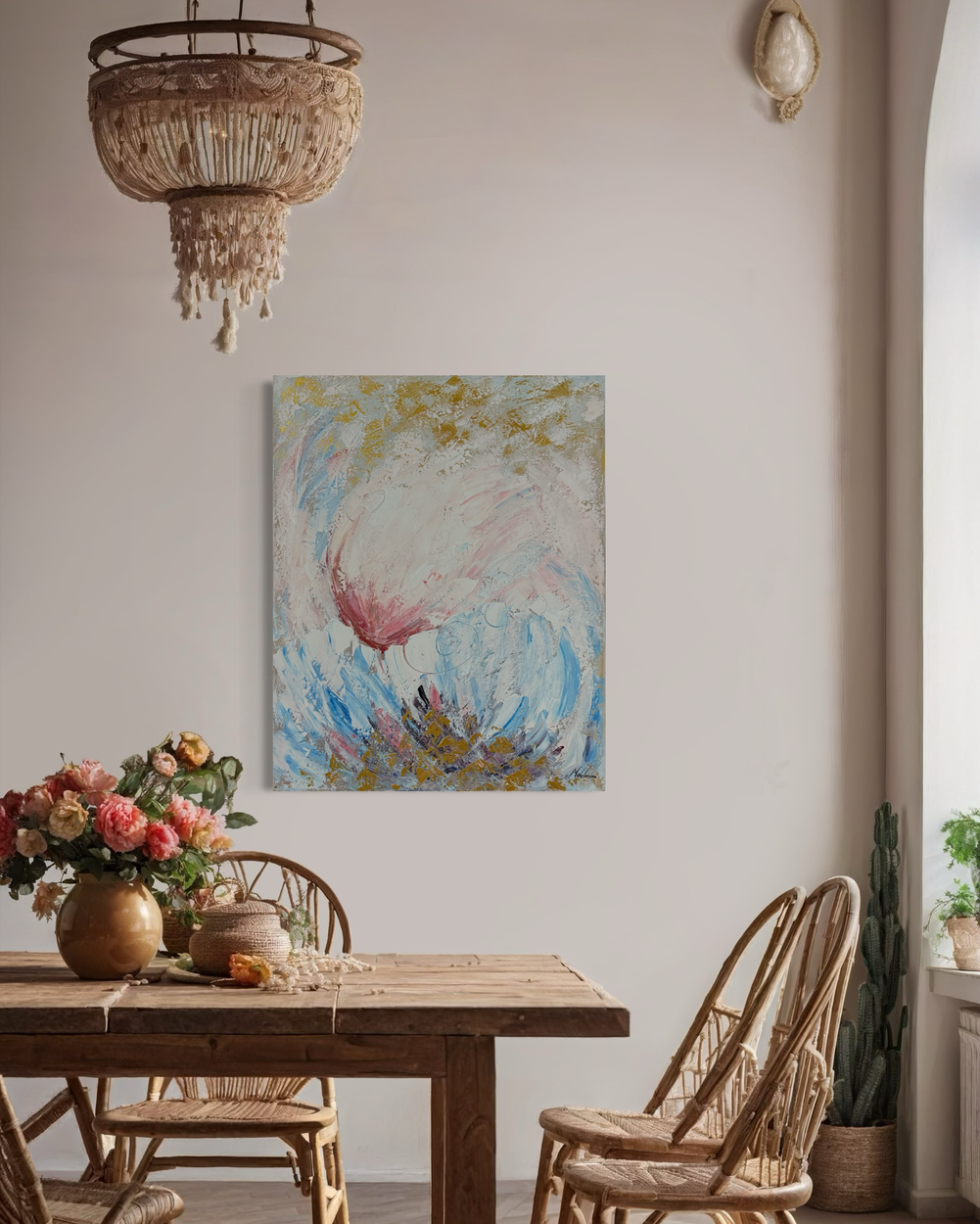 An abstract painting