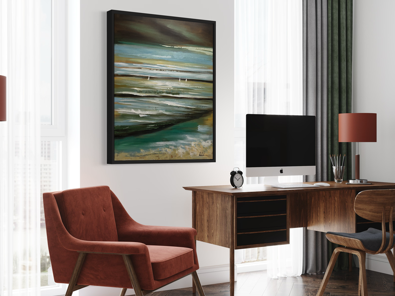 An abstract painting