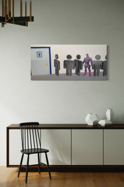 A painting with the Phantom