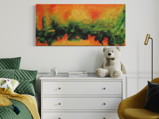 An abstract painting