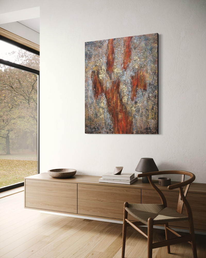 An abstract painting