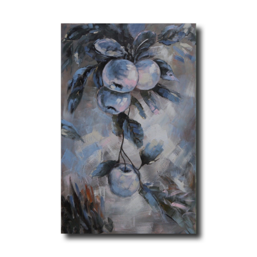 A painting with apples