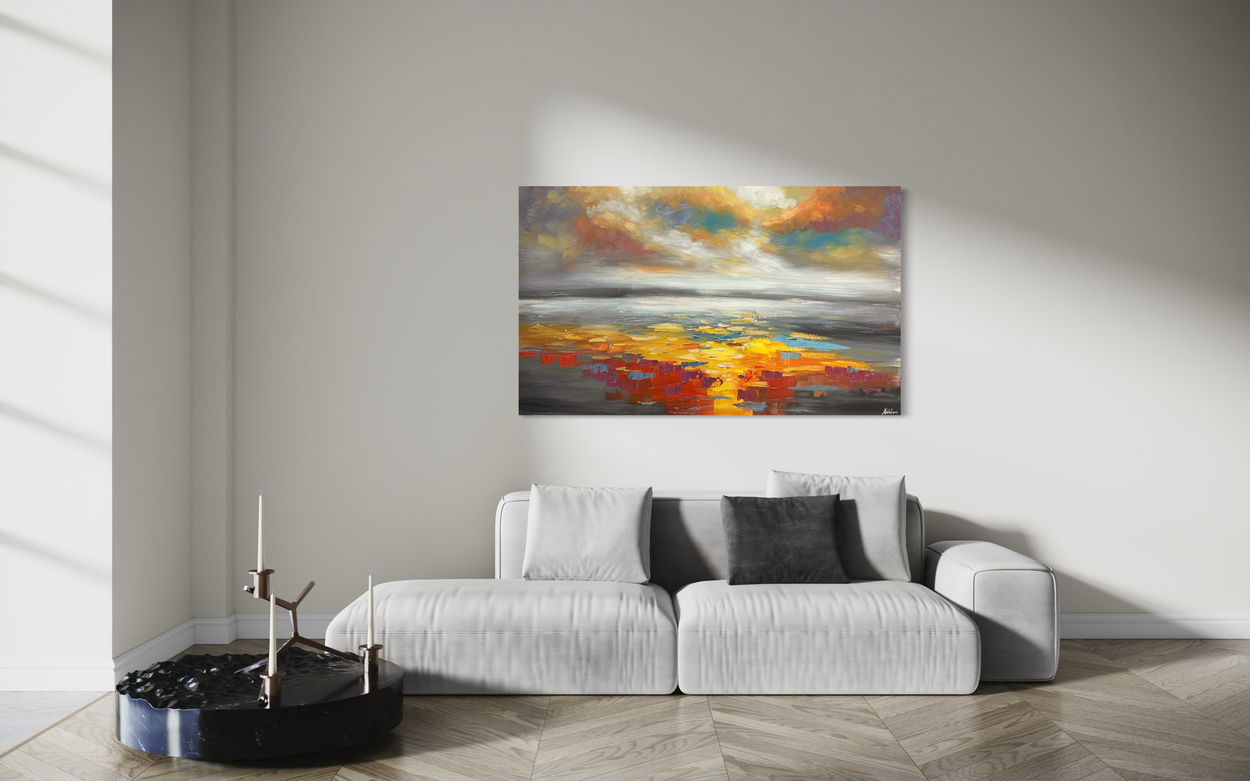 An abstract painting