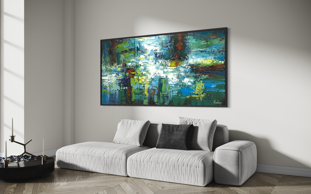 An abstract painting
