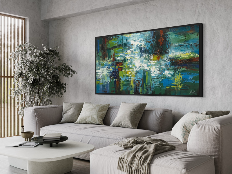An abstract painting
