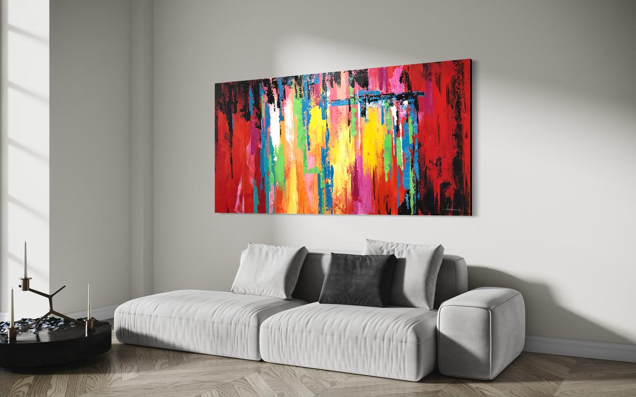 An abstract painting