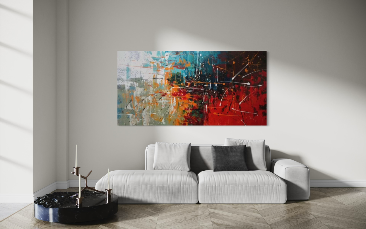 An abstract painting