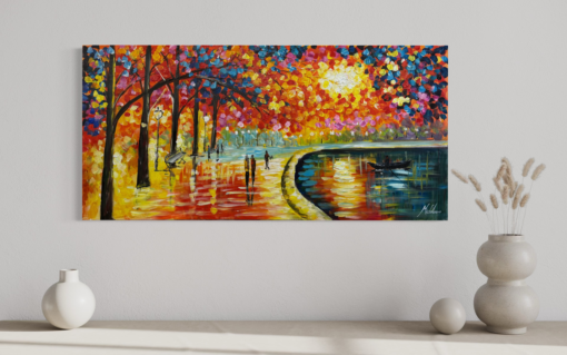 A colorful painting