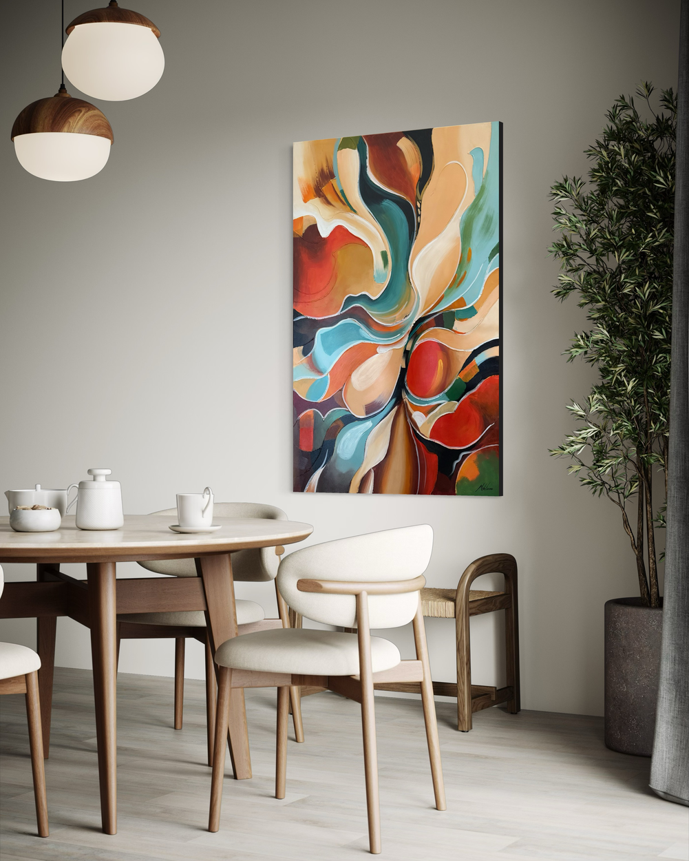 An abstract painting