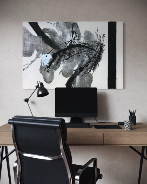 An abstract painting