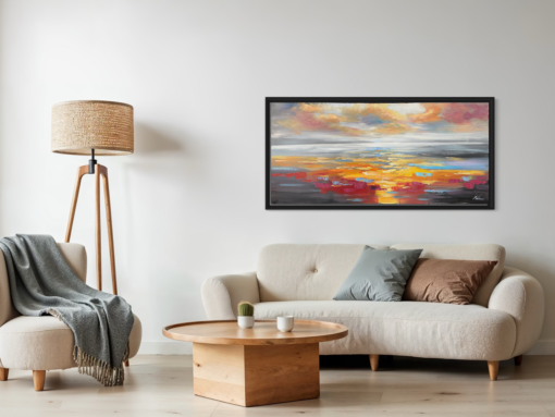 An abstract painting