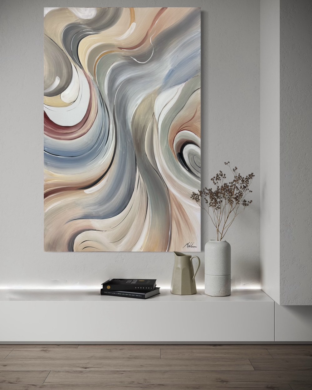 An abstract painting