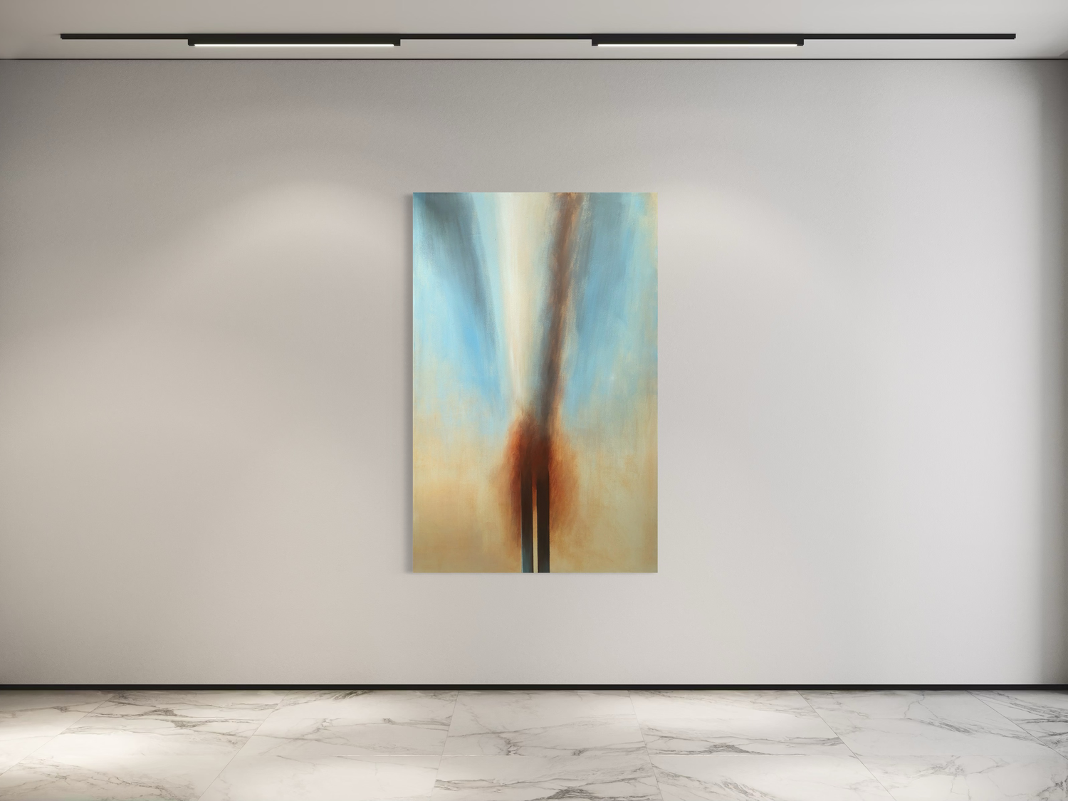 An abstract painting by Il Scimmia, 9Eleven