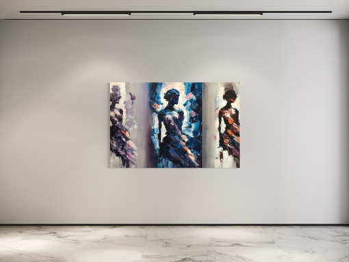 An impressionist painting by Il Scimmia, Shifting