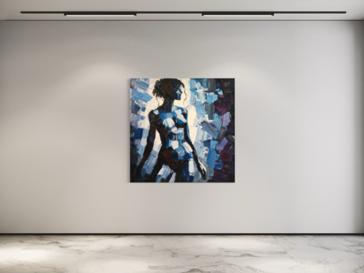 A painting in impasto technique by Il Scimmia - Psyche