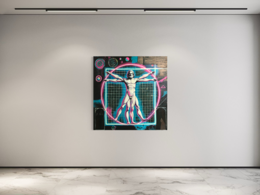 A painting by Il Scimmia, Vitruvian Redux