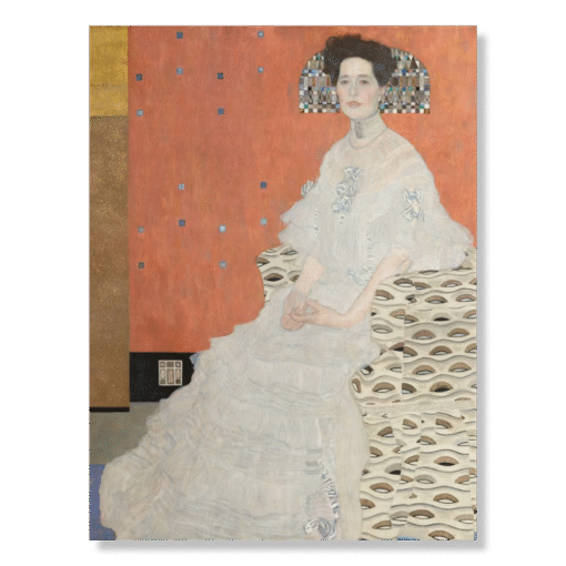Gustav Klimt – Fritza Riedler, 30×40 cm, canvas on wooden frame (Timeless Masterpieces – strength)