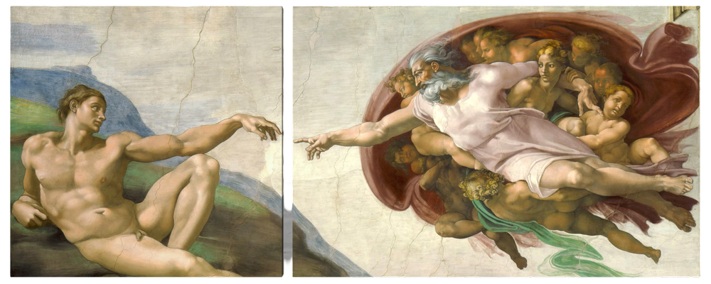 the Creation of Adam – Canvas Collection - Image 2