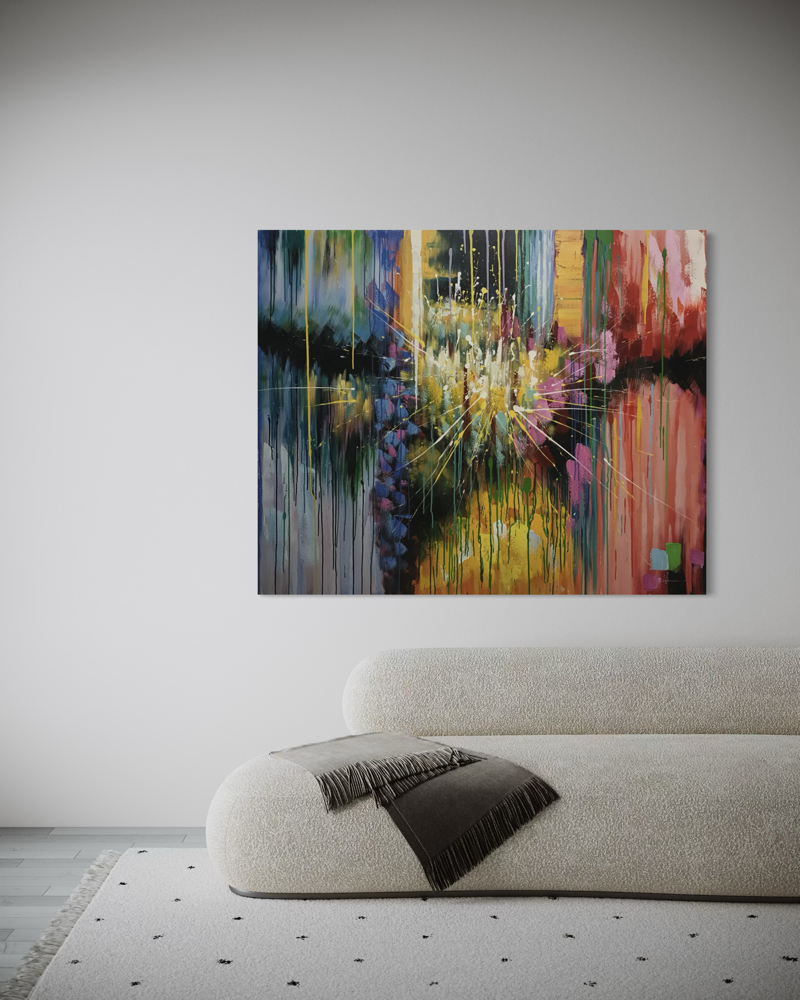 An abstract painting